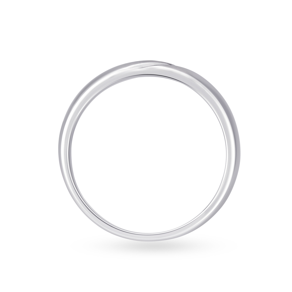 Chic Platinum Finger Band,,hi-res image number null