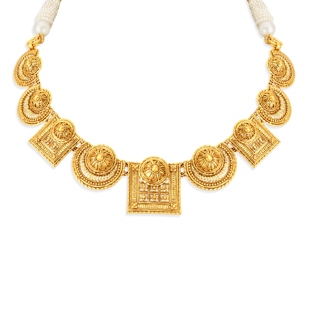 Magnificent Intricate Gold Necklace