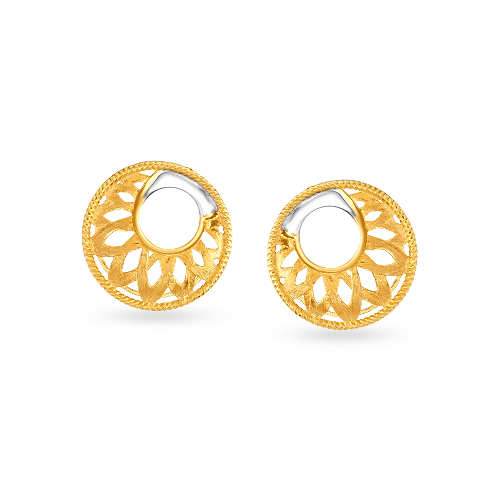 Contemporary Graceful Stud Earrings,,hi-res image number null
