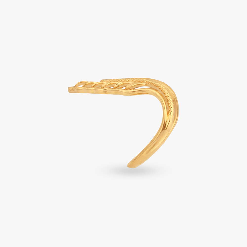 Arched Vanki Gold Ring,,hi-res image number null