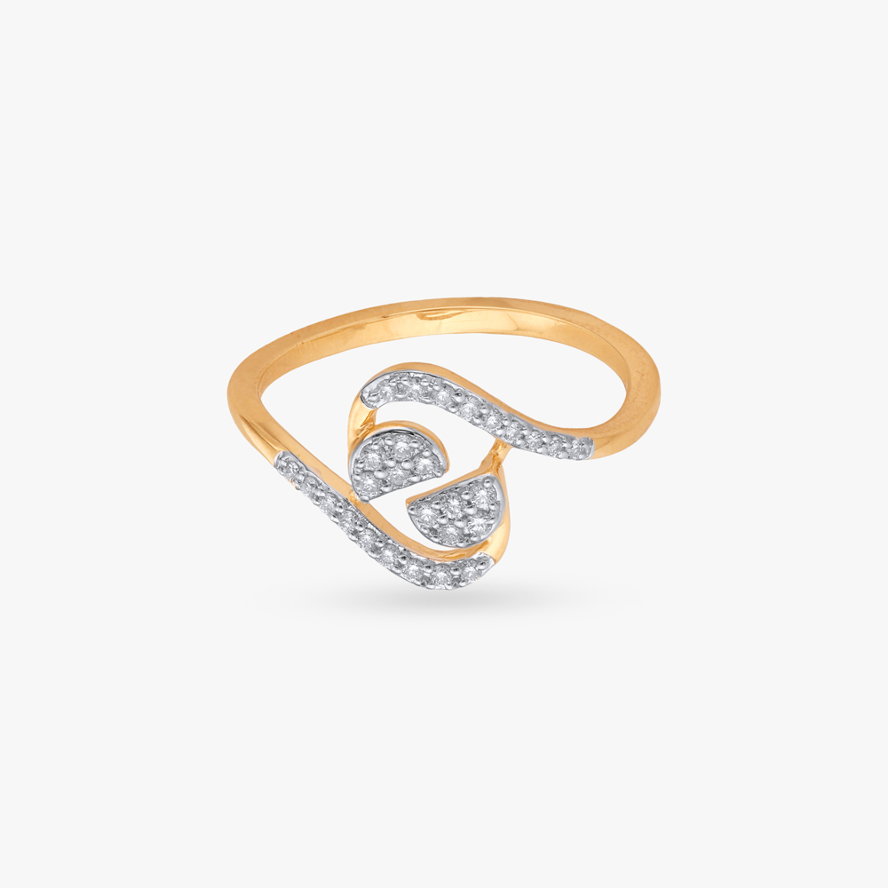 Dreamy Curl Diamond Finger Ring,,hi-res image number null