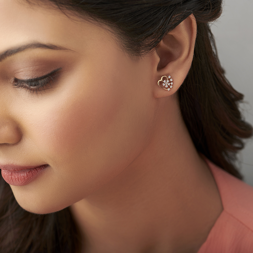 Tanishq earrings tops Clearance