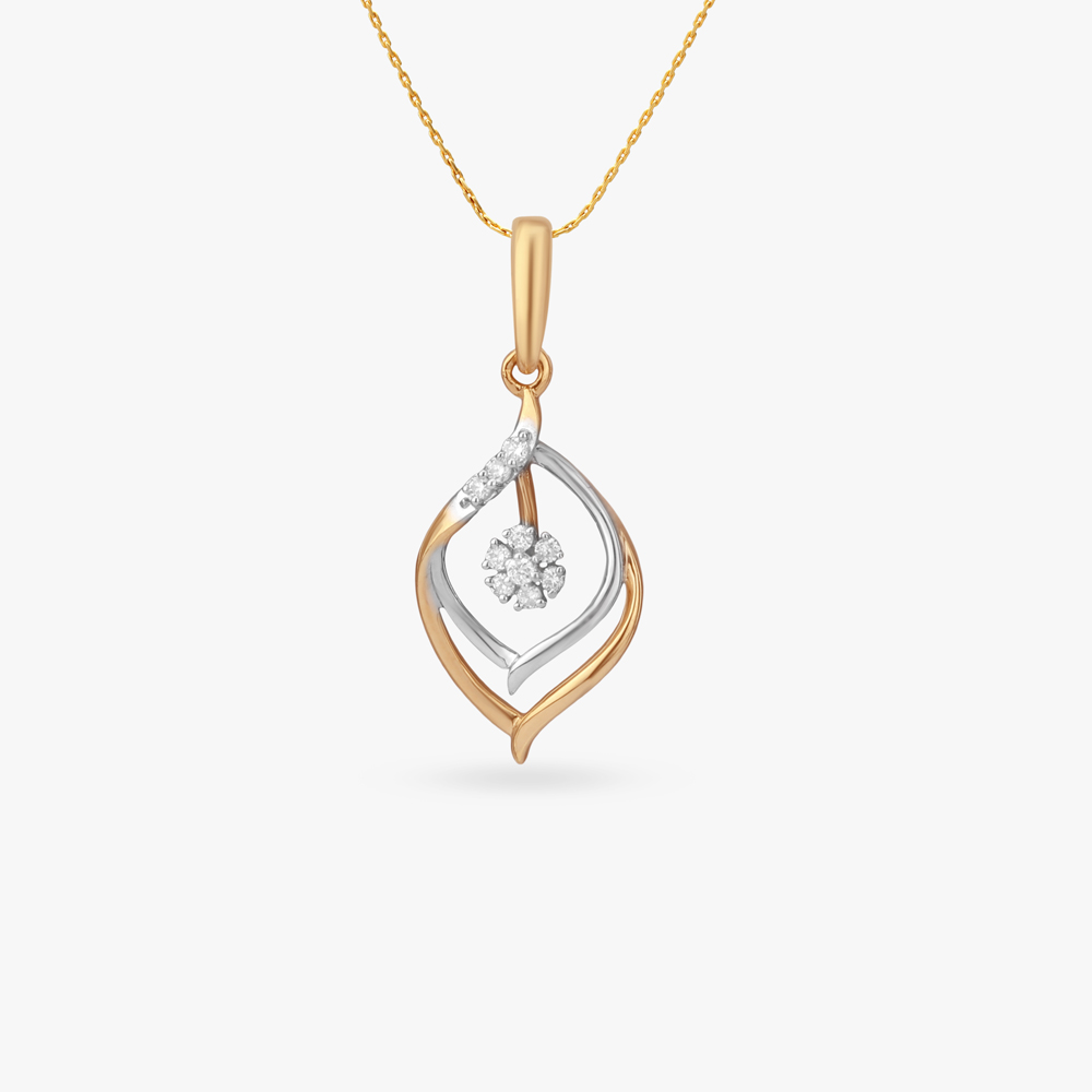 

Floral Nest Diamond Pendant