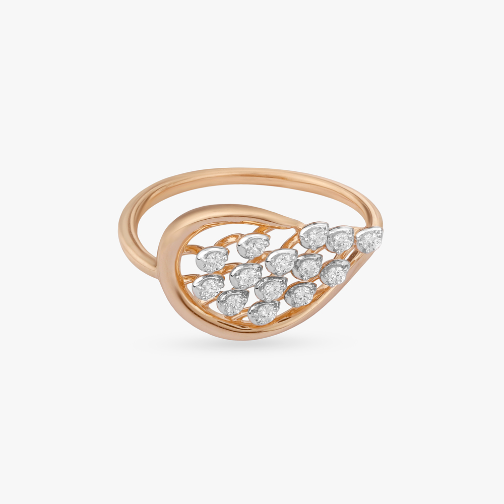 Radiant Petal Diamond Ring,,hi-res image number null
