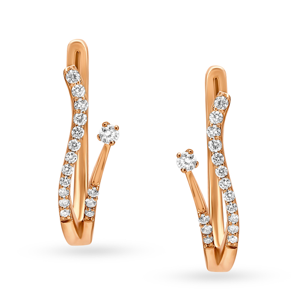 Timeless Diamond Hoop Earrings,,hi-res image number null