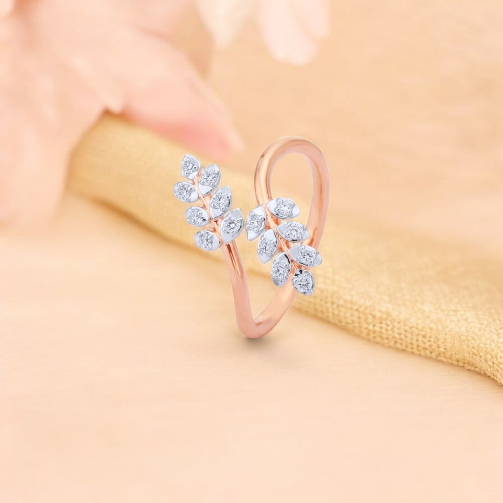 Timeless Blossom Diamond Finger Ring,,hi-res image number null