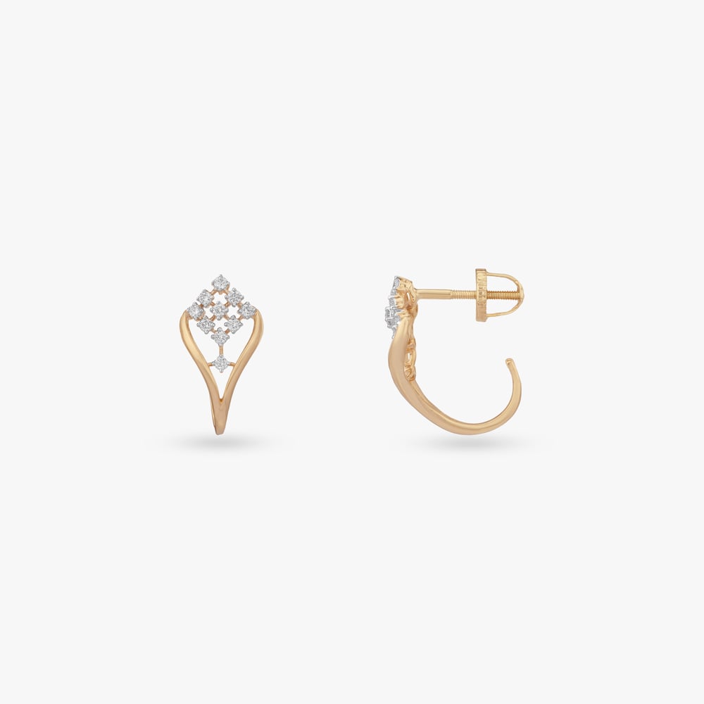 Eternal Curve Diamond Pendant and Earrings Set,,hi-res image number null