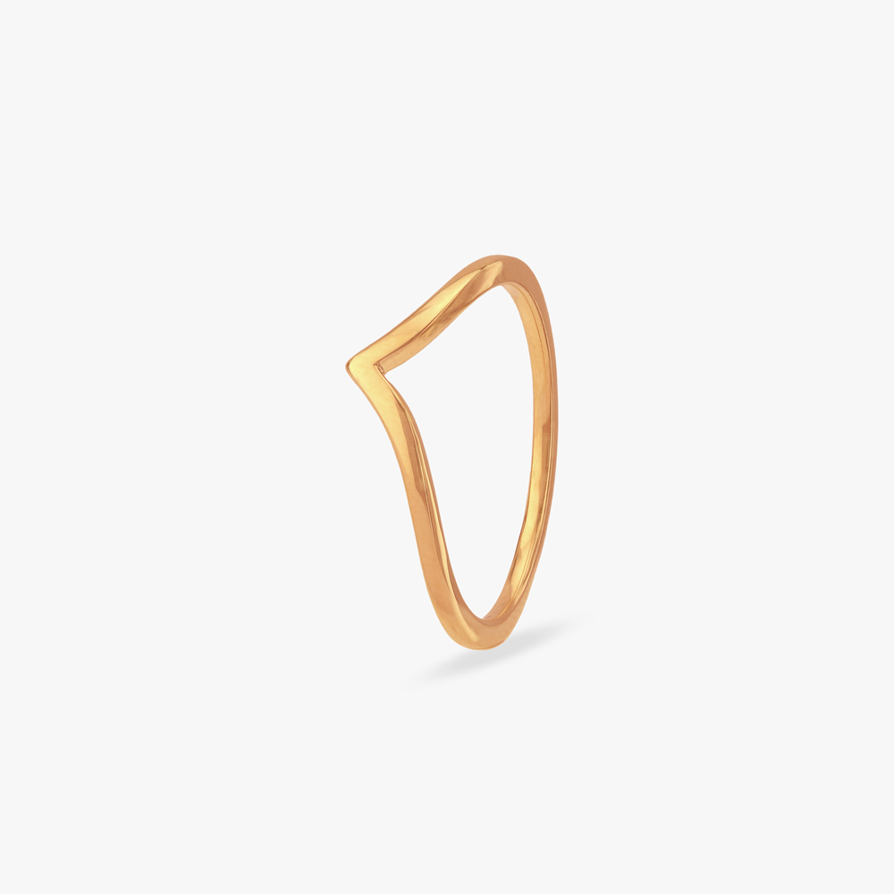 

Minimal Arch Gold Ring