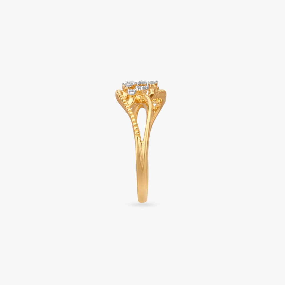 Playful Grace Diamond Finger Ring,,hi-res image number null