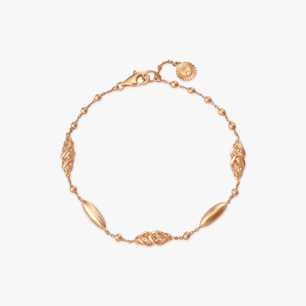 Timeless Weave Gold Bracelet,,hi-res image number null