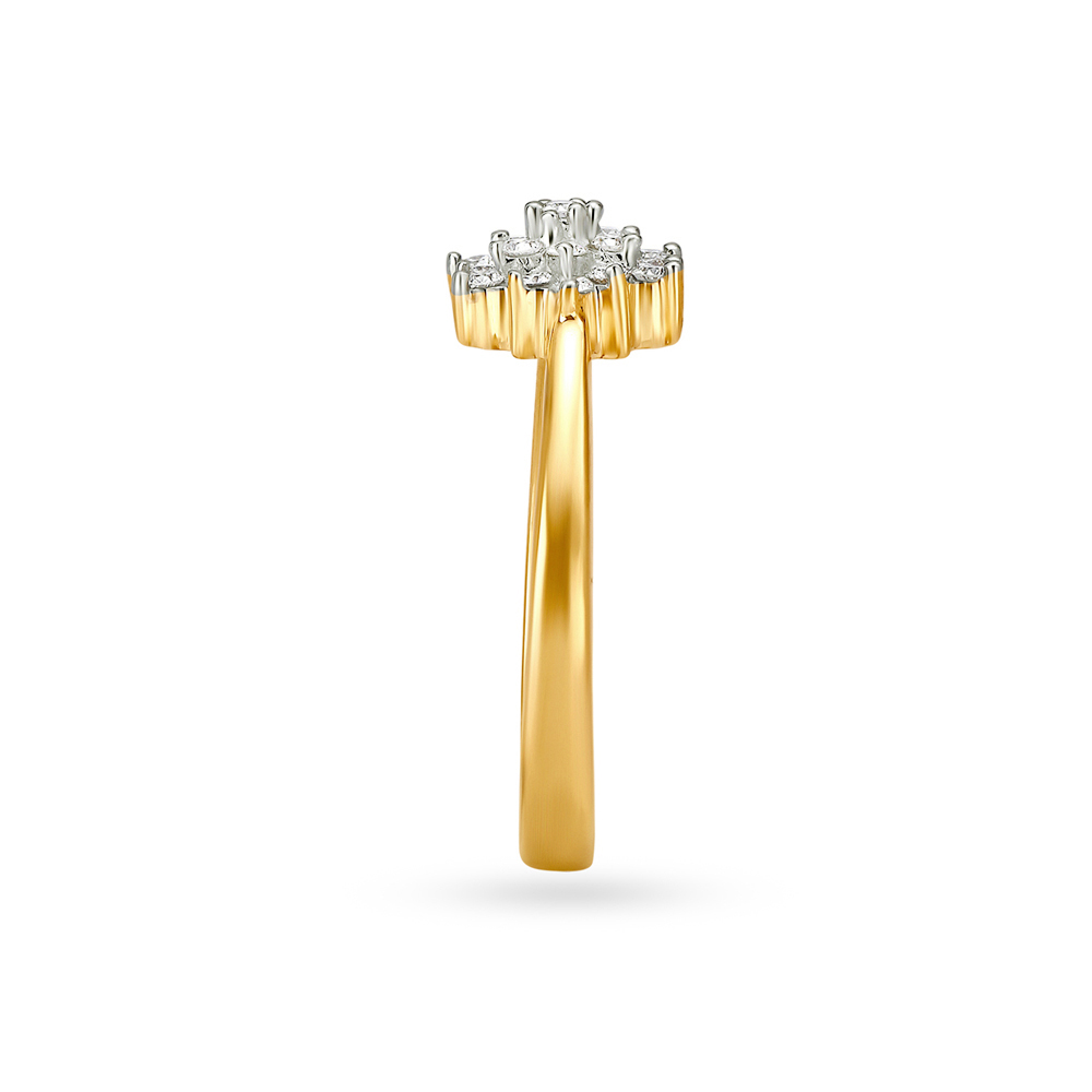 Blossom Diamond Finger Ring,,hi-res image number null