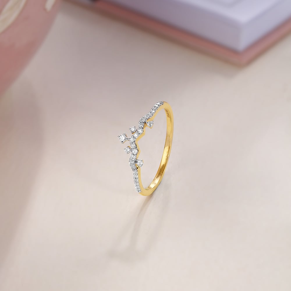 Tiara Majesty 14KT Gold & Diamond Ring,,hi-res image number null