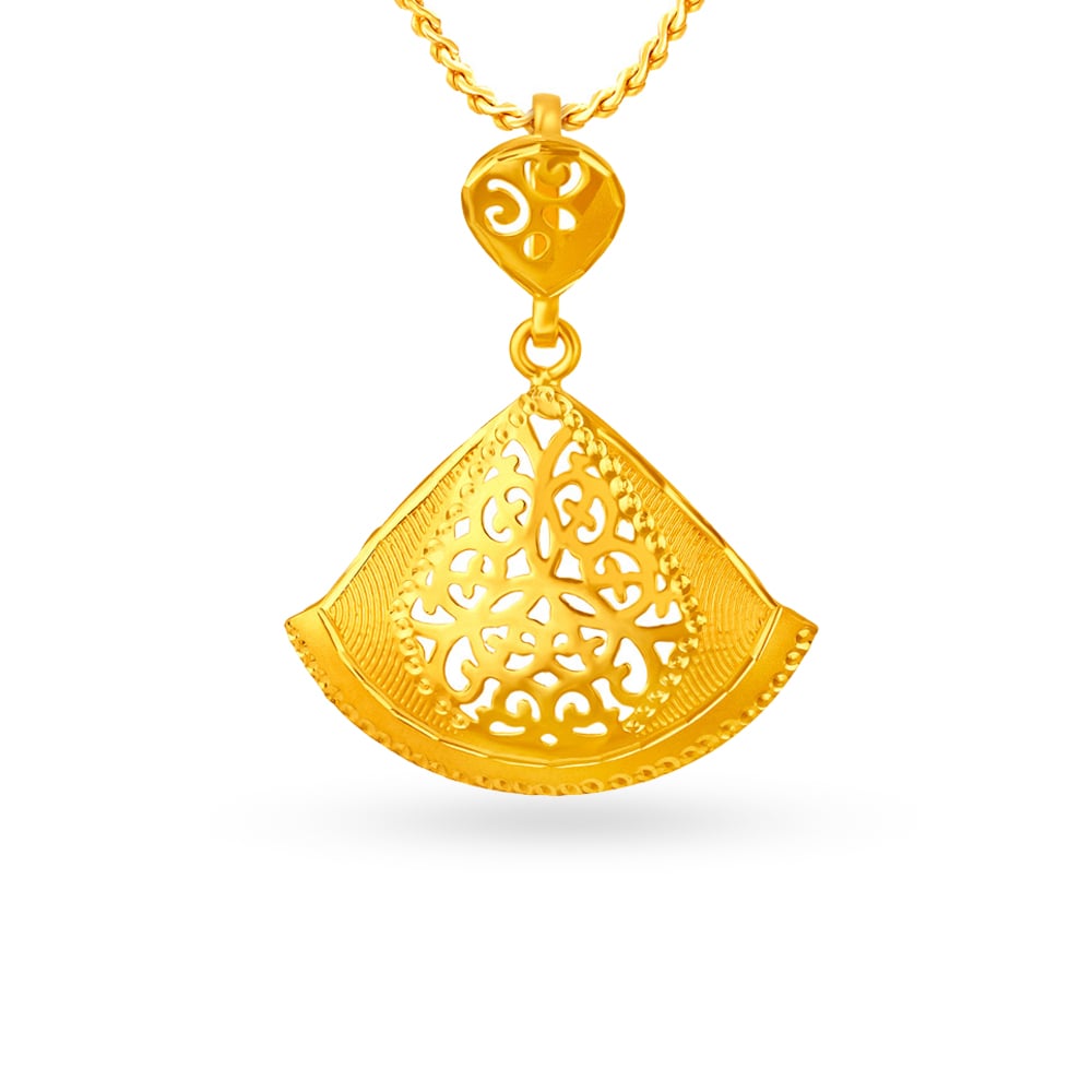 Classy Triangular Pendant and Earrings Set,,hi-res image number null