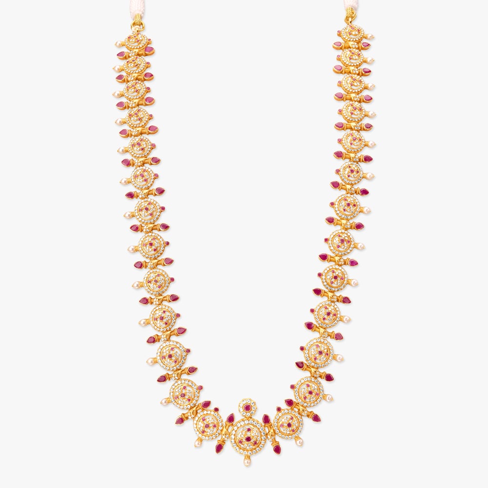 Eternal Petals Gold Bottu Mala Haaram,,hi-res image number null