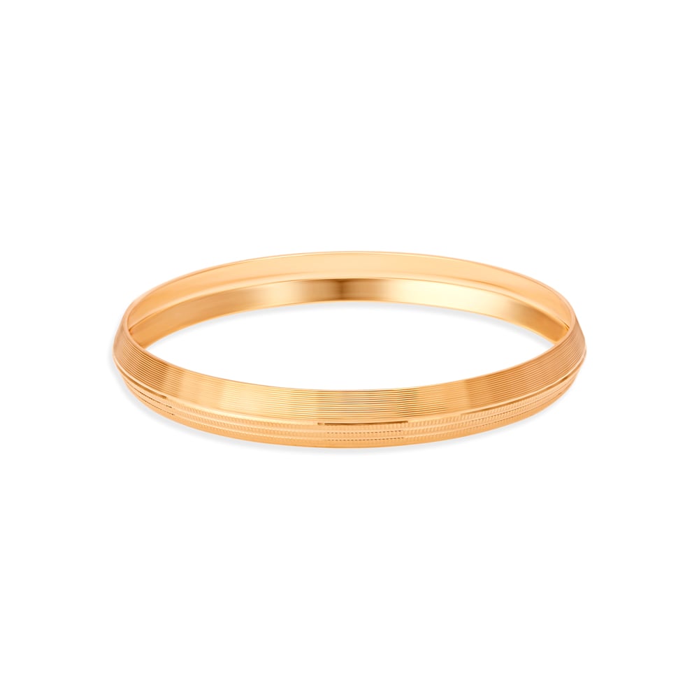 

Quintessential Gold Kada for Men