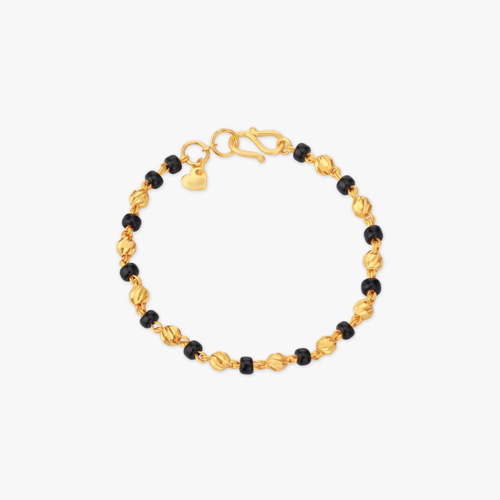 

Playful Bead Gold Bracelet for Kids