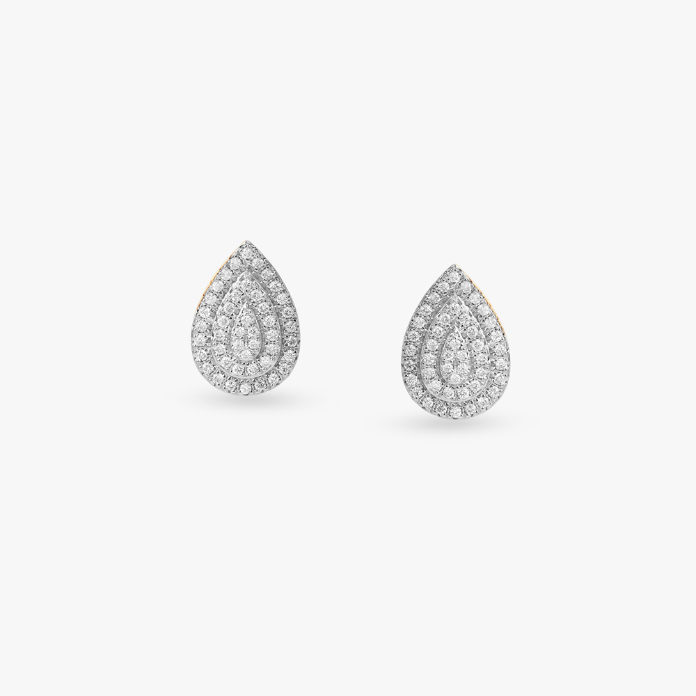 Celestial Dewdrop Diamond Stud Earrings,,hi-res image number null