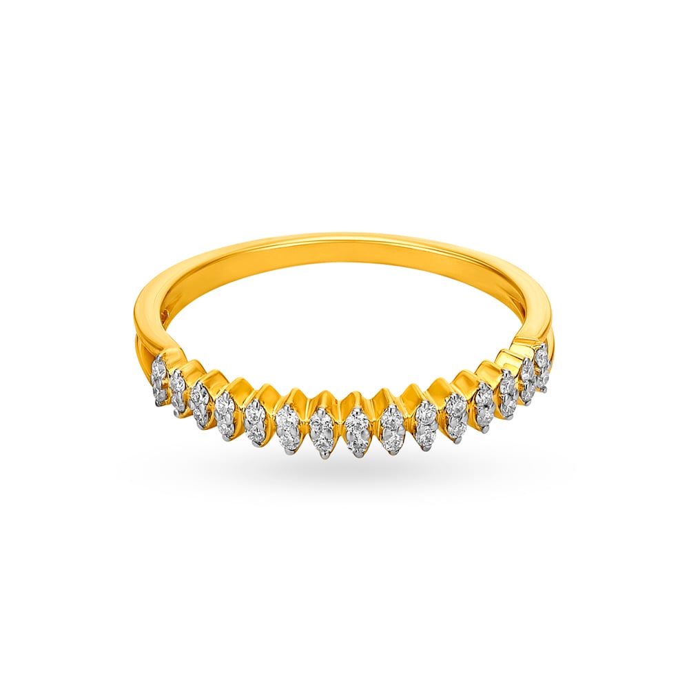 Horizon Diamond Finger Ring,,hi-res image number null