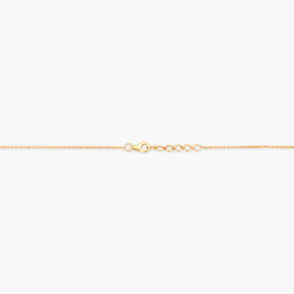 Floral Drape Gold Necklace Set,,hi-res image number null