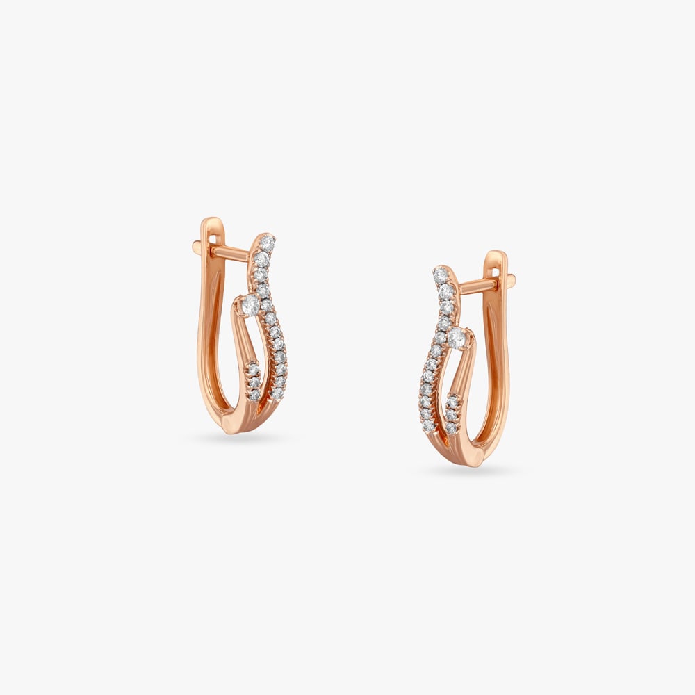 Timeless Diamond Hoop Earrings,,hi-res image number null