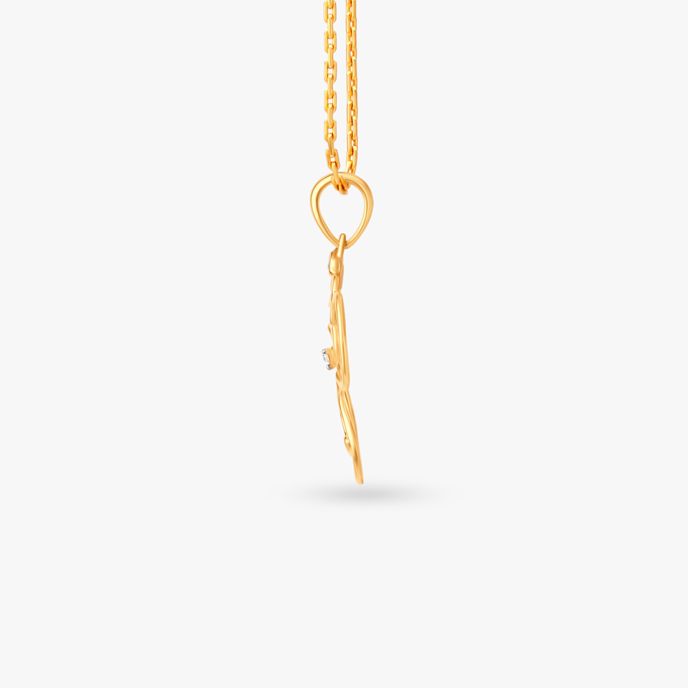 Ganesha Diamond Pendant,,hi-res image number null