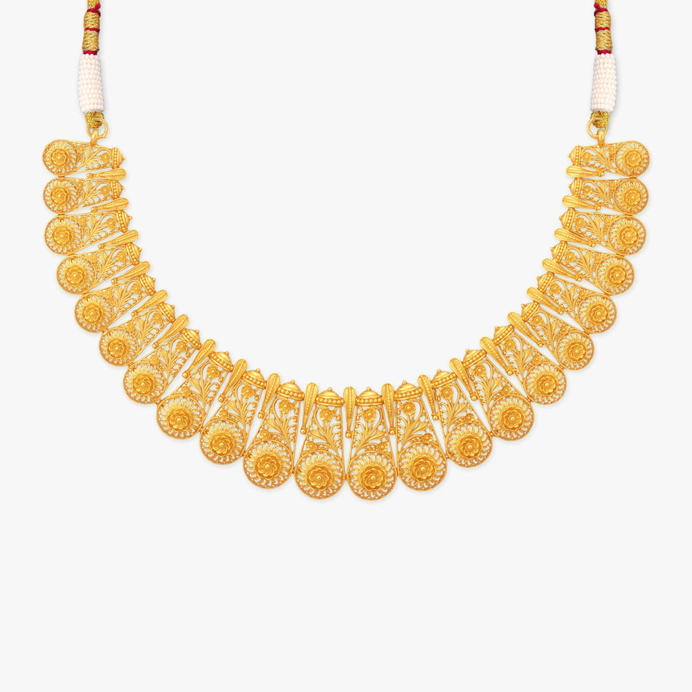 Khilan Gold Necklace Set,,hi-res image number null