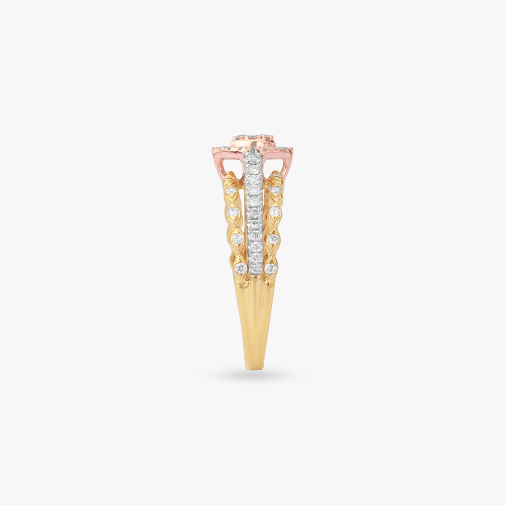 Petal Frame Diamond Ring,,hi-res image number null