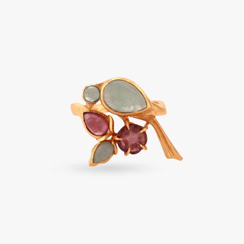 Garden Whimsy Gold Ring,,hi-res image number null