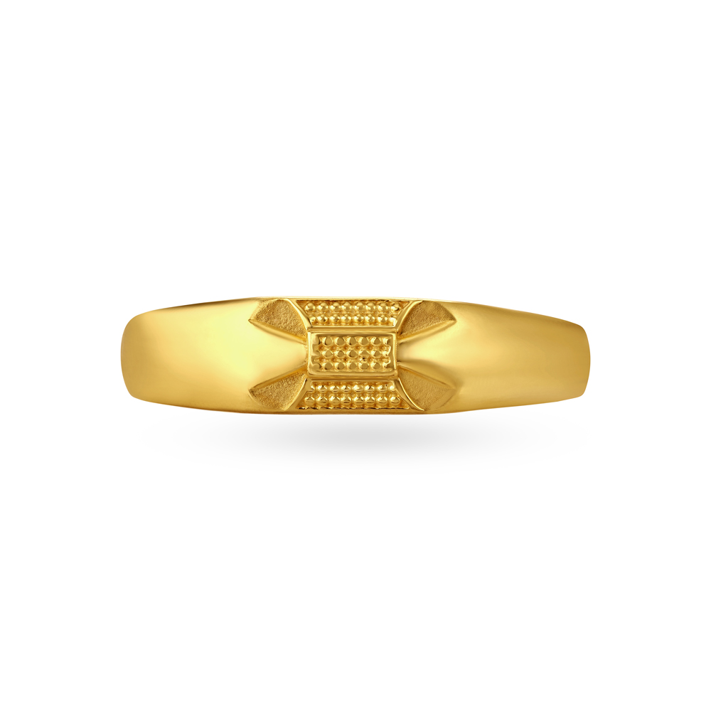 Elegant Stunning Gold Ring for Men,,hi-res image number null