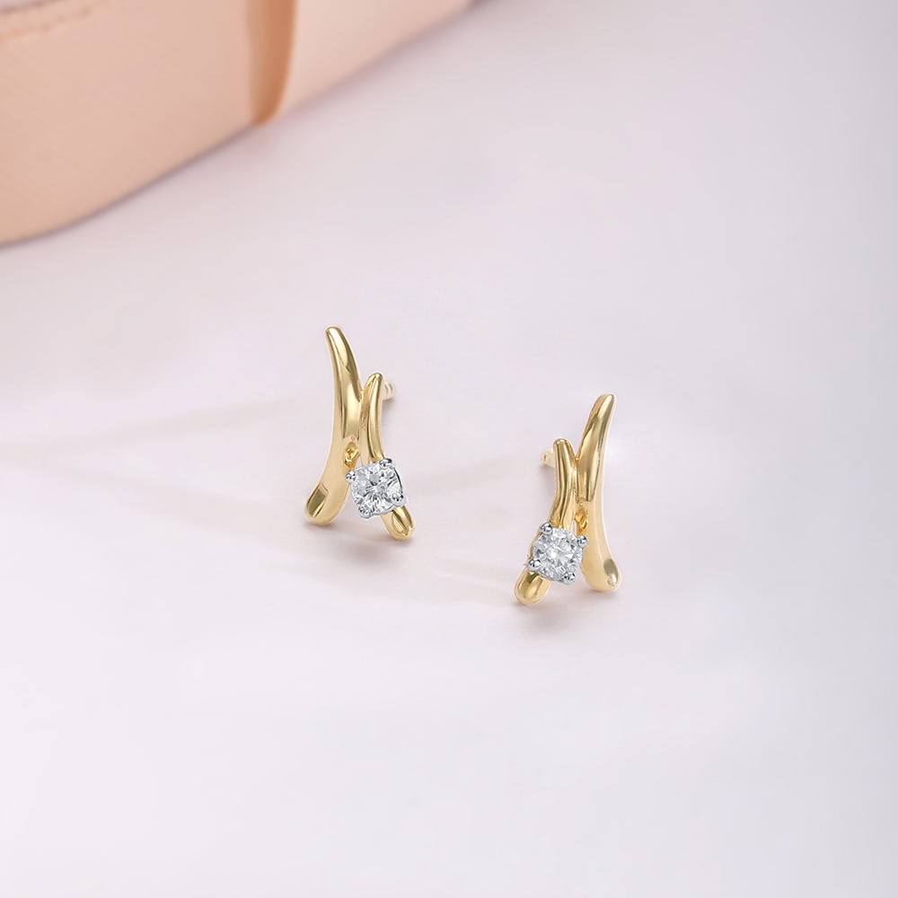 Petite Flair Diamond Earrings,,hi-res image number null