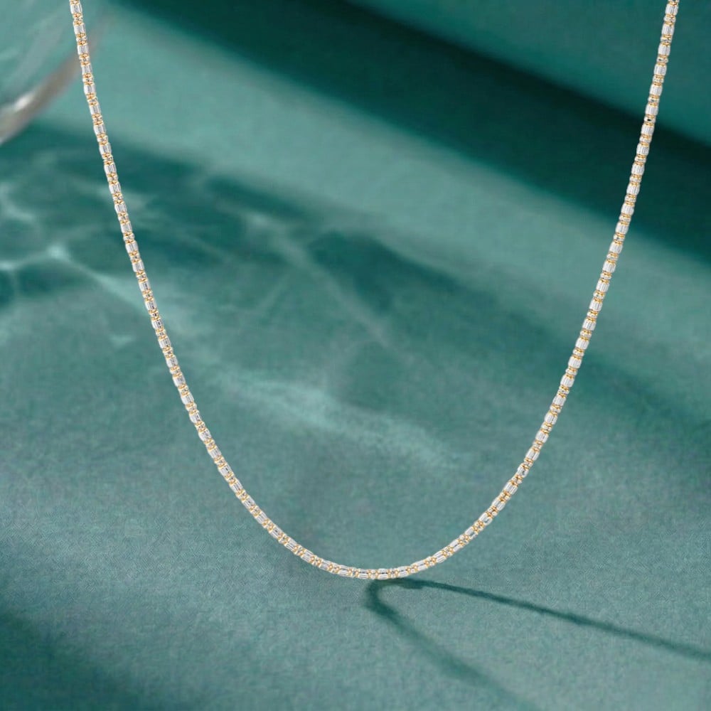 

Radiant Weave Gold Chain