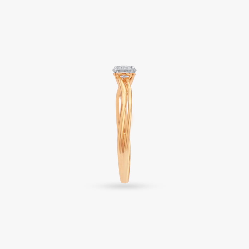 Grace Arc Solitaire Ring,,hi-res image number null