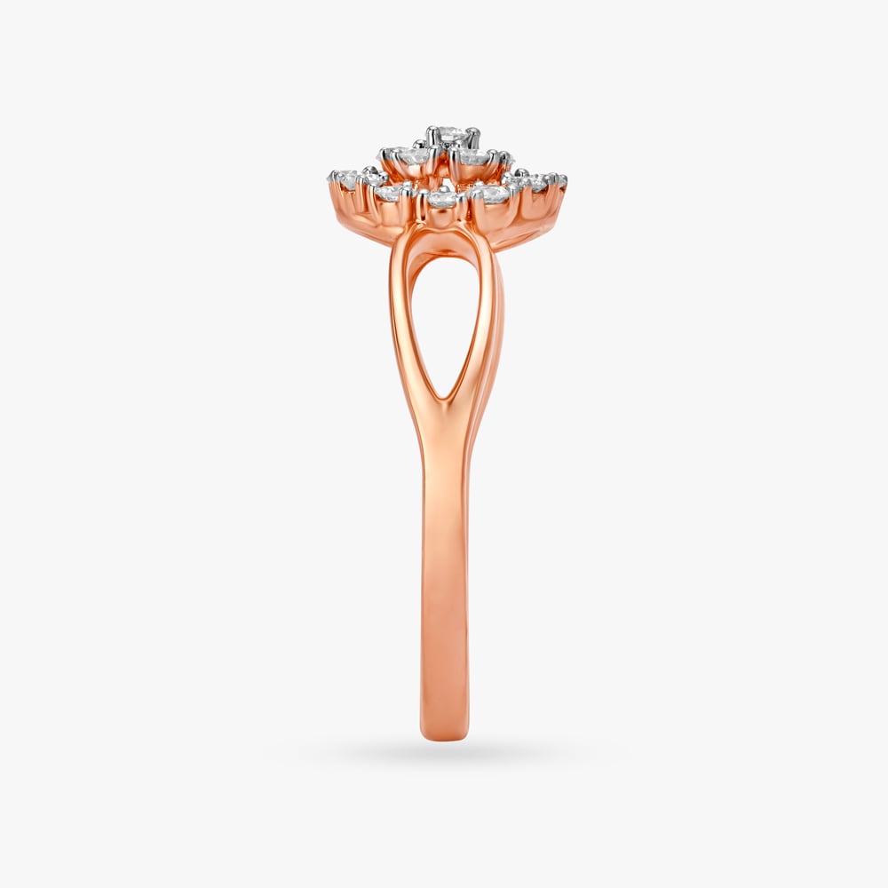 Magnificent Flower Diamond Ring,,hi-res image number null