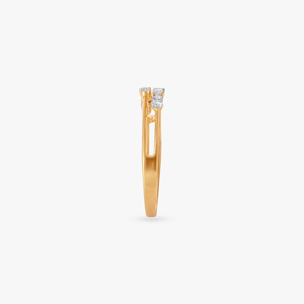 Minimal Chic Diamond Finger Ring,,hi-res image number null