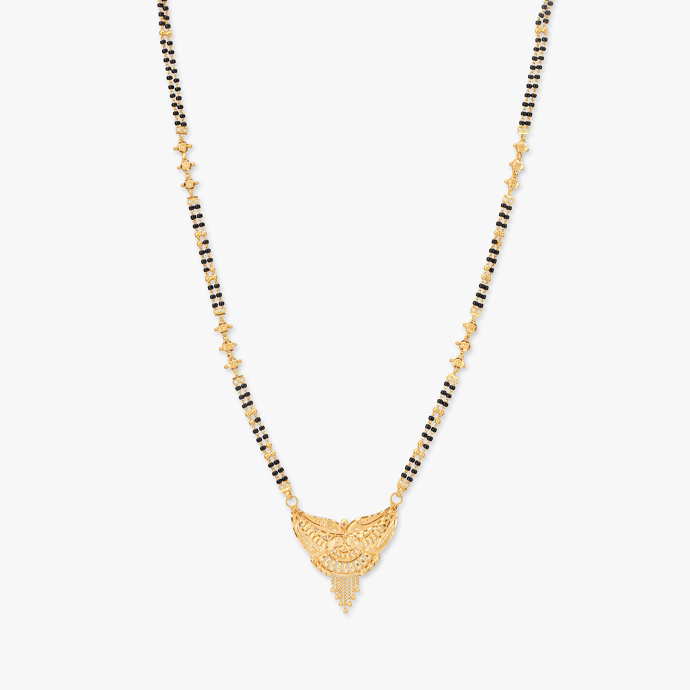 Celestial Grace Gold Mangalsutra,,hi-res image number null