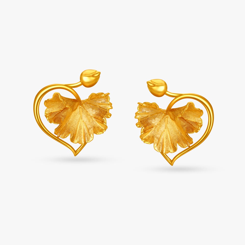 Tawny Tendrils Stud Earrings,,hi-res image number null