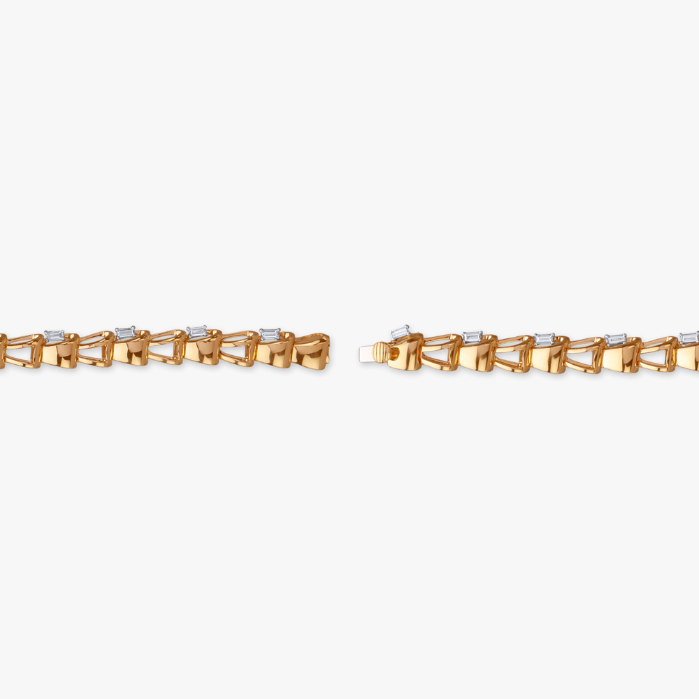 Majestic Weave Diamond Bracelet for Men,,hi-res image number null