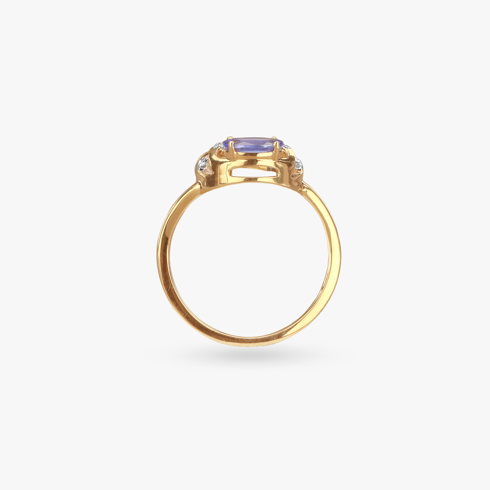 Dazzling Rays Diamond Finger Ring,,hi-res image number null