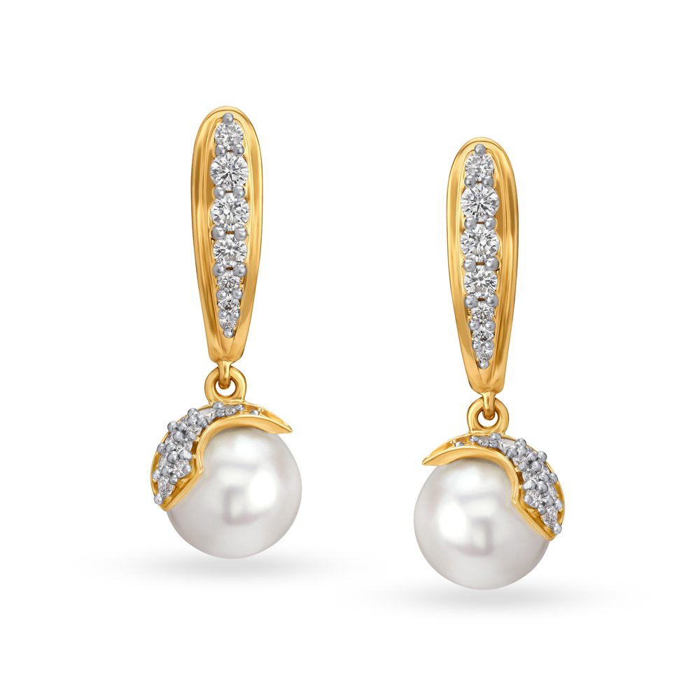Exuberant Gold Hoop Earrings