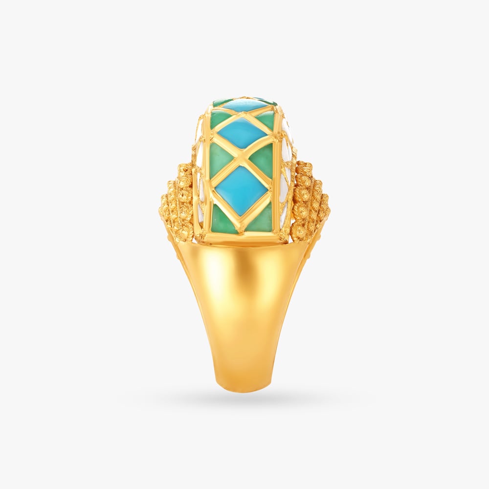 Orante Badhroom Setting Finger Ring,,hi-res image number null