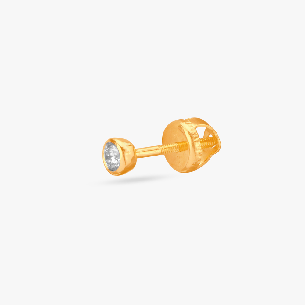 Charming Diamond Stud Earring For Men,,hi-res image number null
