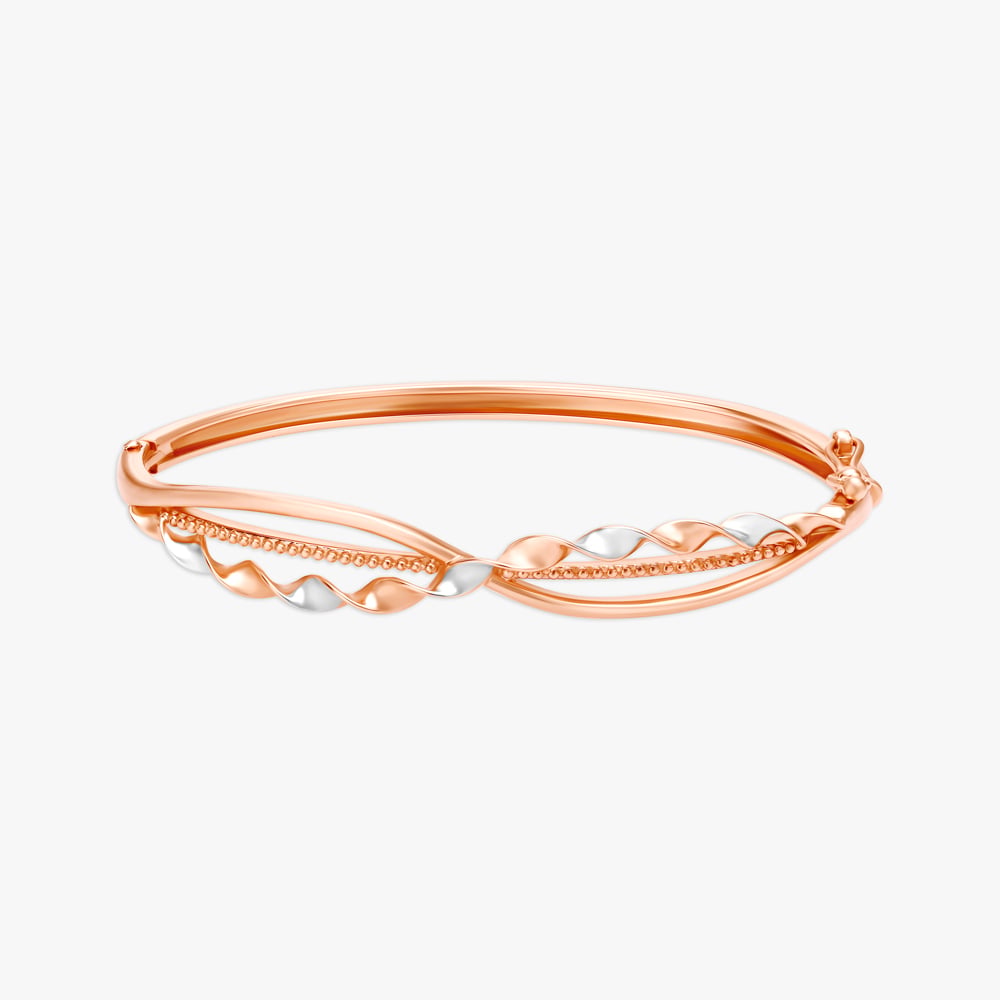 Contemporary Twisted Bangle,,hi-res image number null