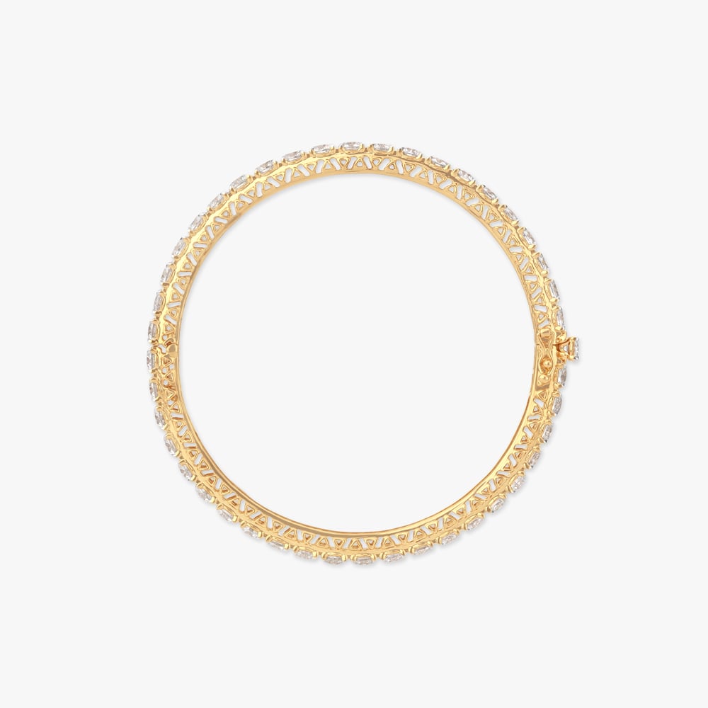 Regal Row Solitaire Bangle,,hi-res image number null