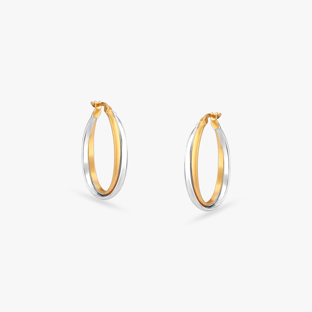 Harmony Shine Gold Hoop Earrings,,hi-res image number null