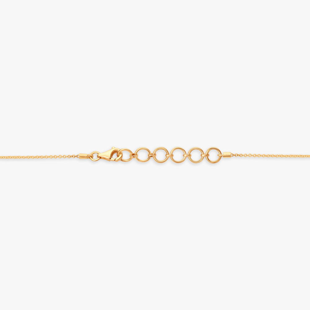 Golden Serenity Pendant with Chain,,hi-res image number null