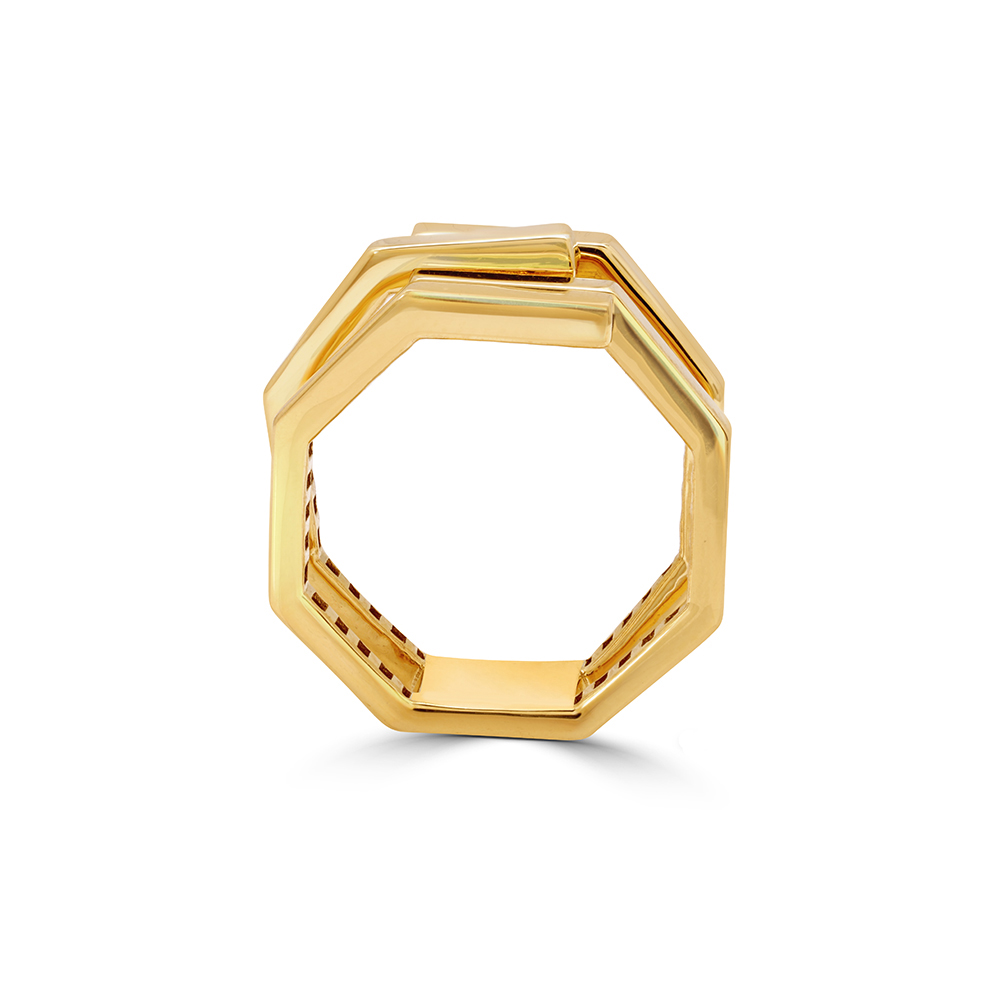 Urban Orbit Gold Ring,,hi-res image number null