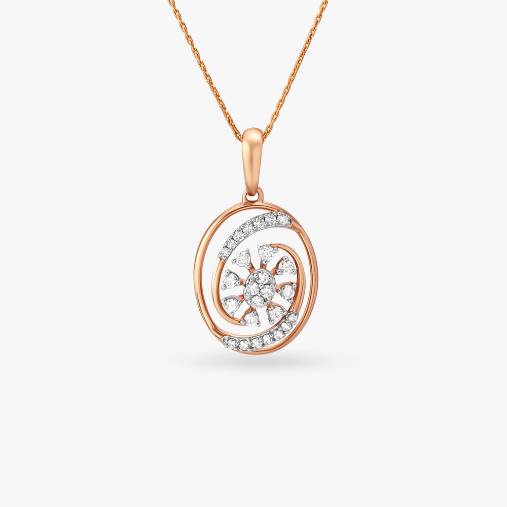 Radiant Harmony Diamond Pendant and Earrings Set,,hi-res image number null