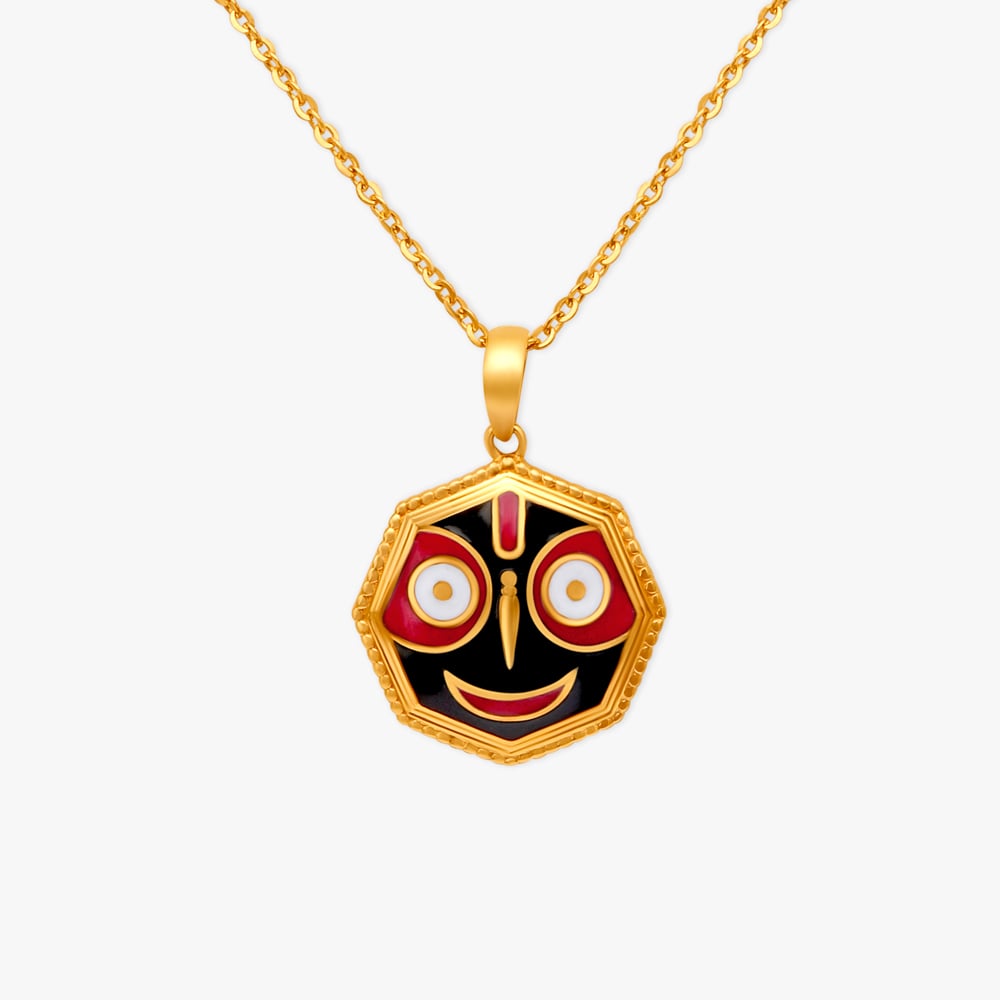 

Surreal Lord Jagannath Pendant with Chain