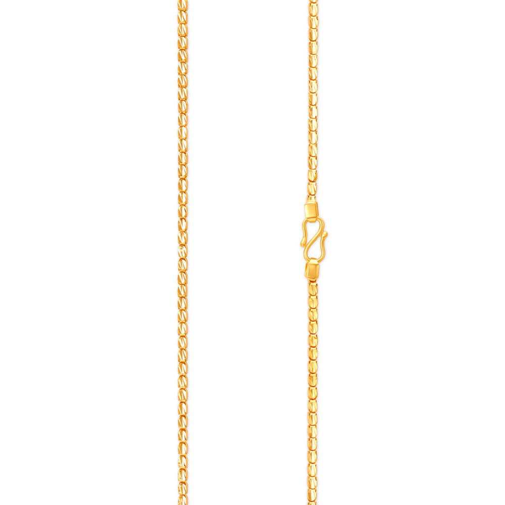Sleek Stunning Gold Chain,,hi-res image number null