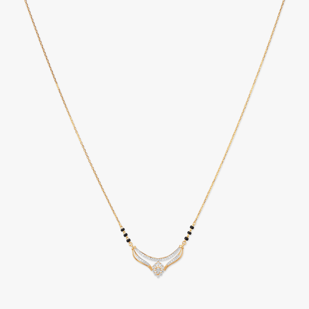 Royal Arc Diamond Mangalsutra,,hi-res image number null